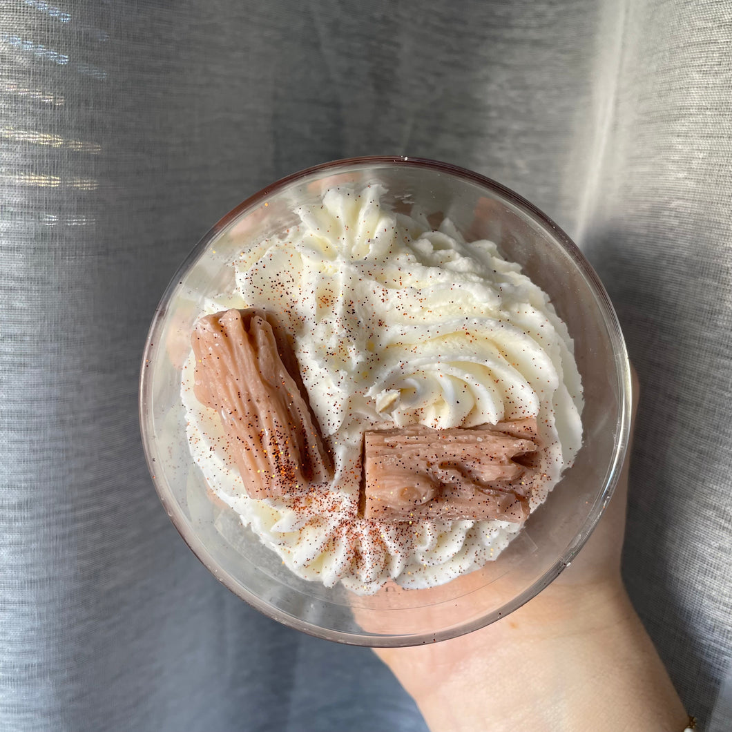 Bougie Gourmande - Feu de Bois